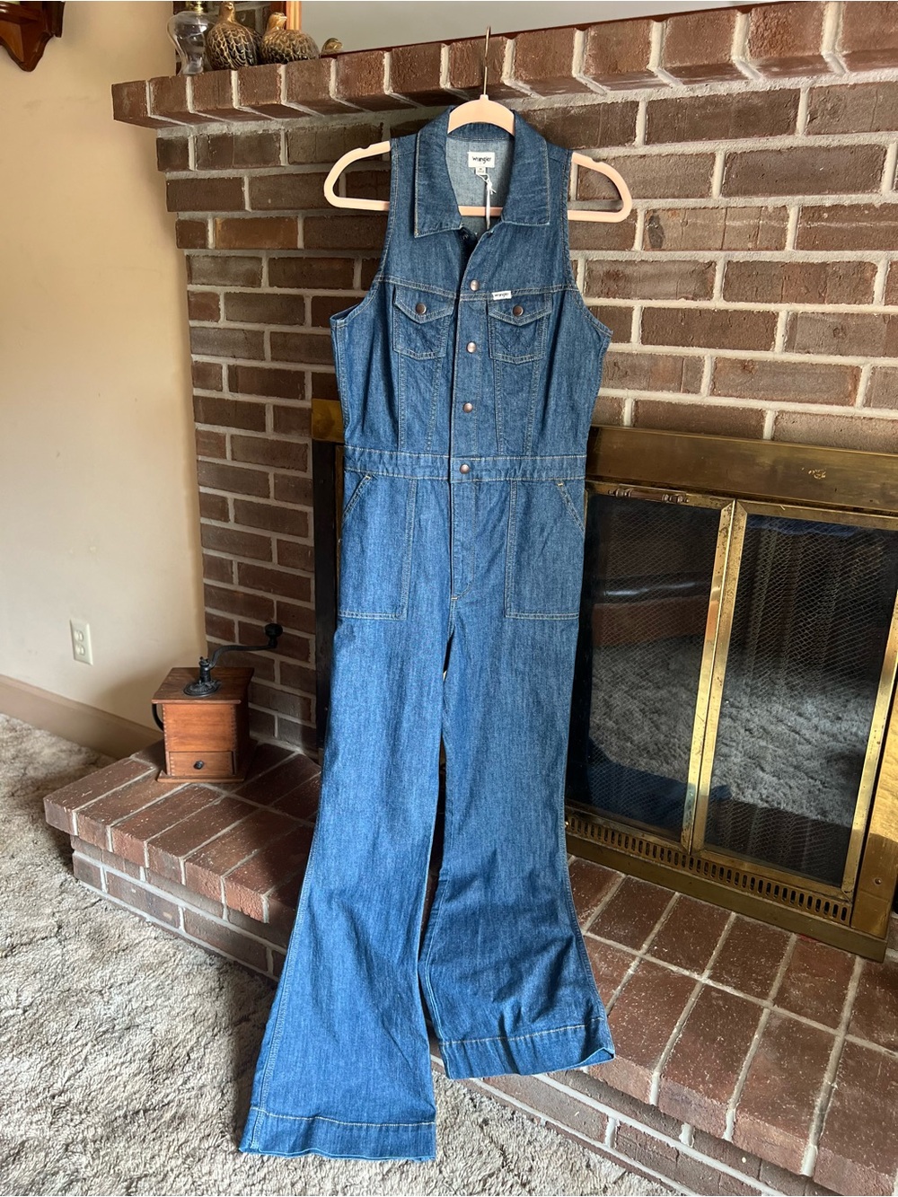 Wrangler racer back jumpsuit NWT